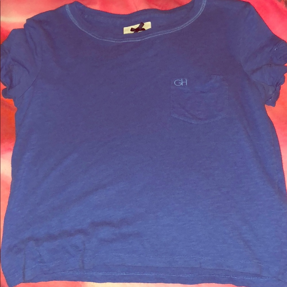 5/$25 | Blue Crop Tee